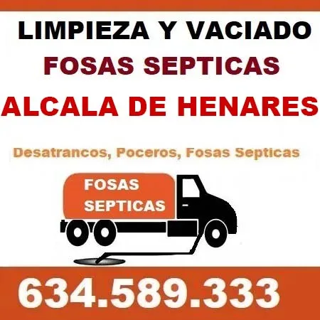 limpieza de fosas septicas Alcala de Henares