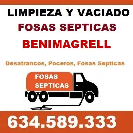 limpieza de fosas septicas Benimagrell