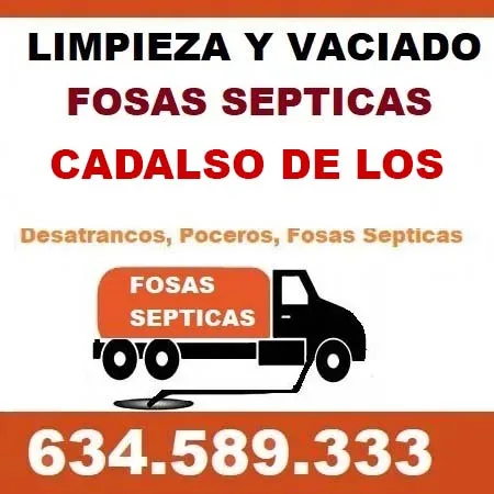 limpieza de fosas septicas Cadalso de los Vidrios