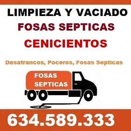 limpieza de fosas septicas Cenicientos