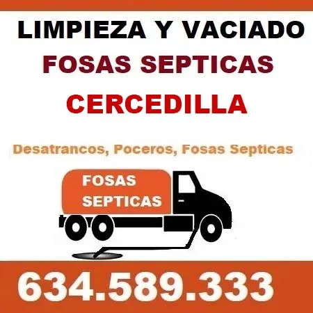 limpieza de fosas septicas Cercedilla