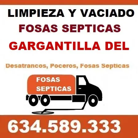 limpieza de fosas septicas Gargantilla del Lozoya y Pinilla de Buitrago