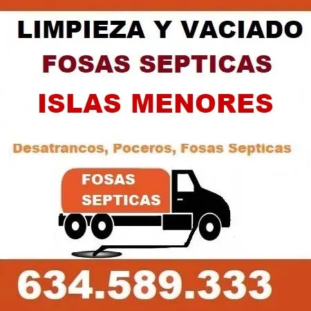 limpieza de fosas septicas Islas Menores