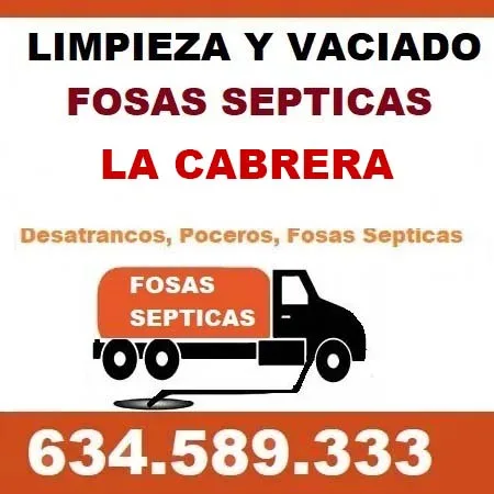 limpieza de fosas septicas La Cabrera