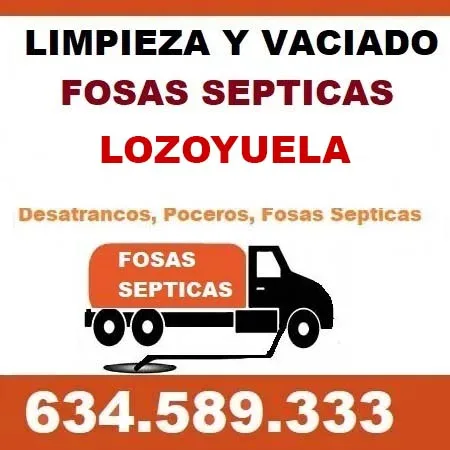 limpieza de fosas septicas Lozoyuela Navas Sieteiglesias